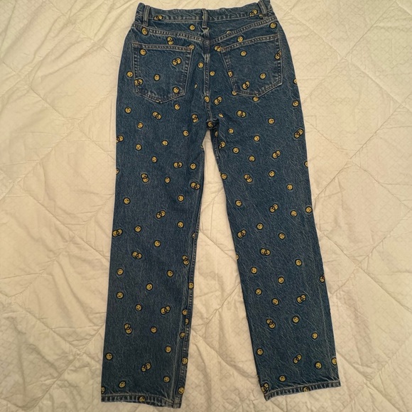 Reformation Mixed Emotions High Rise Straight Jeans nwot - Picture 7 of 11